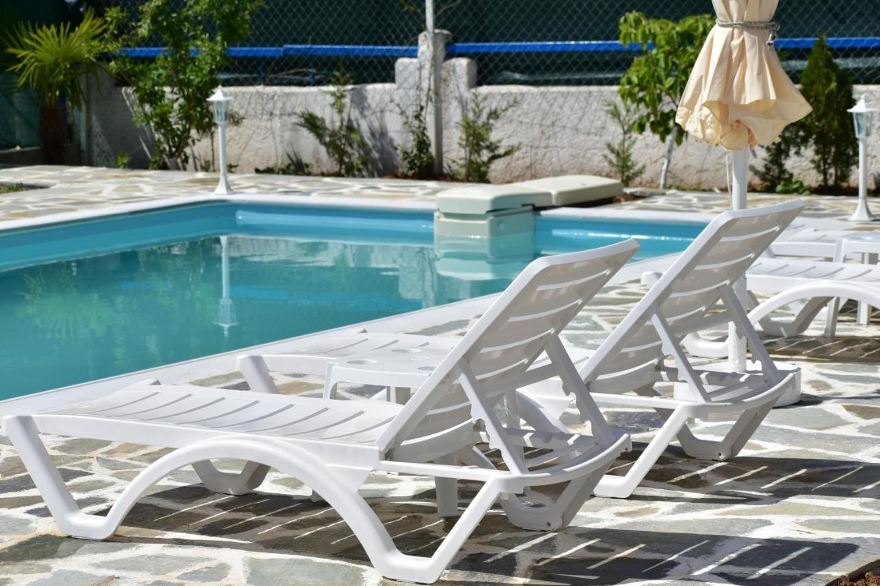 Navy Greece Villa With Swimming Pool & Sea View Makrygialos Zewnętrze zdjęcie