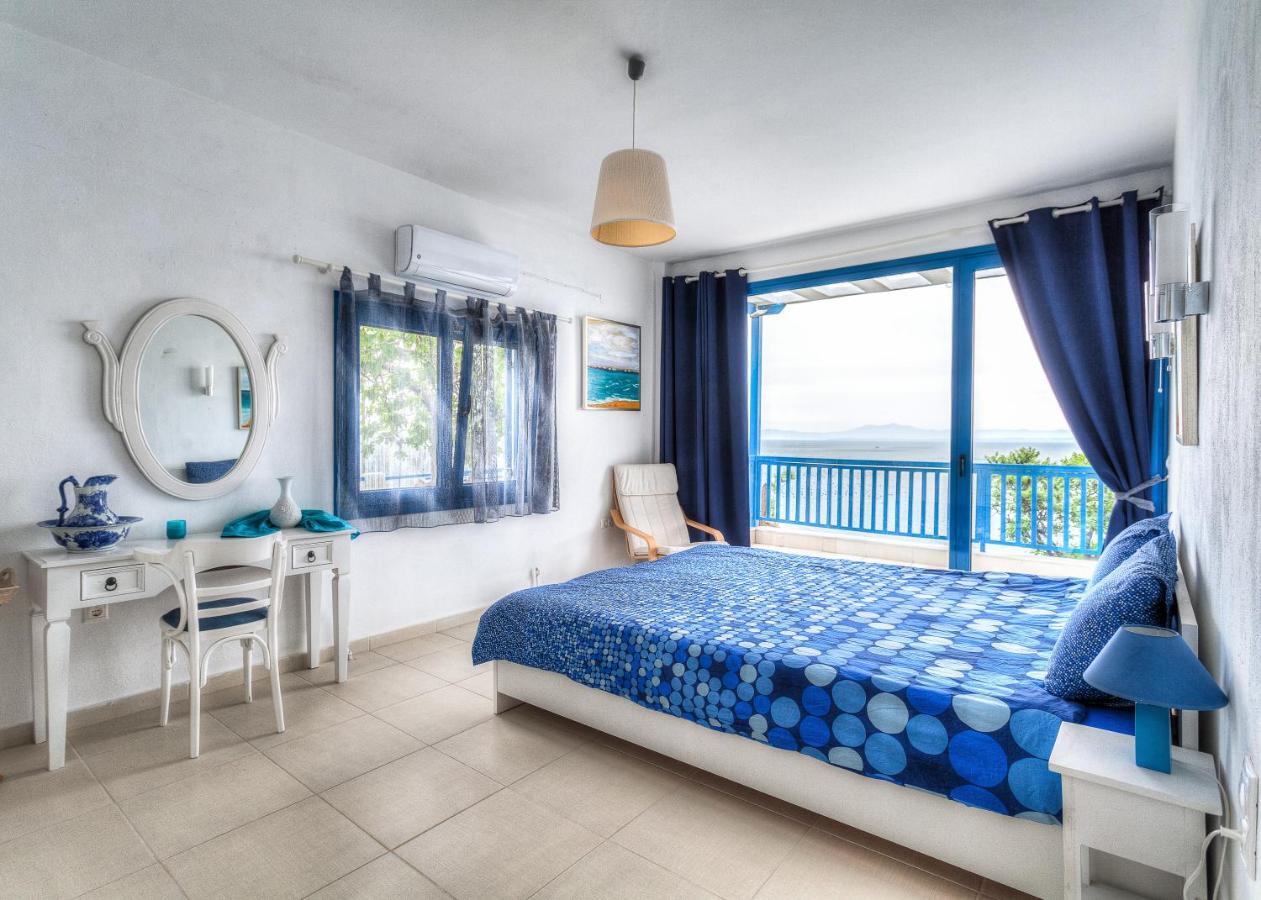 Navy Greece Villa With Swimming Pool & Sea View Makrygialos Zewnętrze zdjęcie
