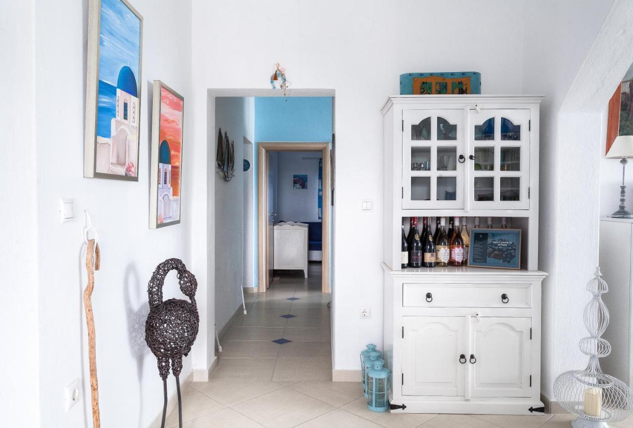 Navy Greece Villa With Swimming Pool & Sea View Makrygialos Zewnętrze zdjęcie