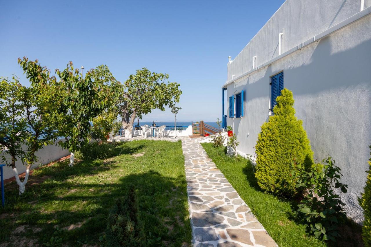 Navy Greece Villa With Swimming Pool & Sea View Makrygialos Zewnętrze zdjęcie